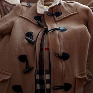 Burberry Coat Kids Size 8Y (With Hood)
